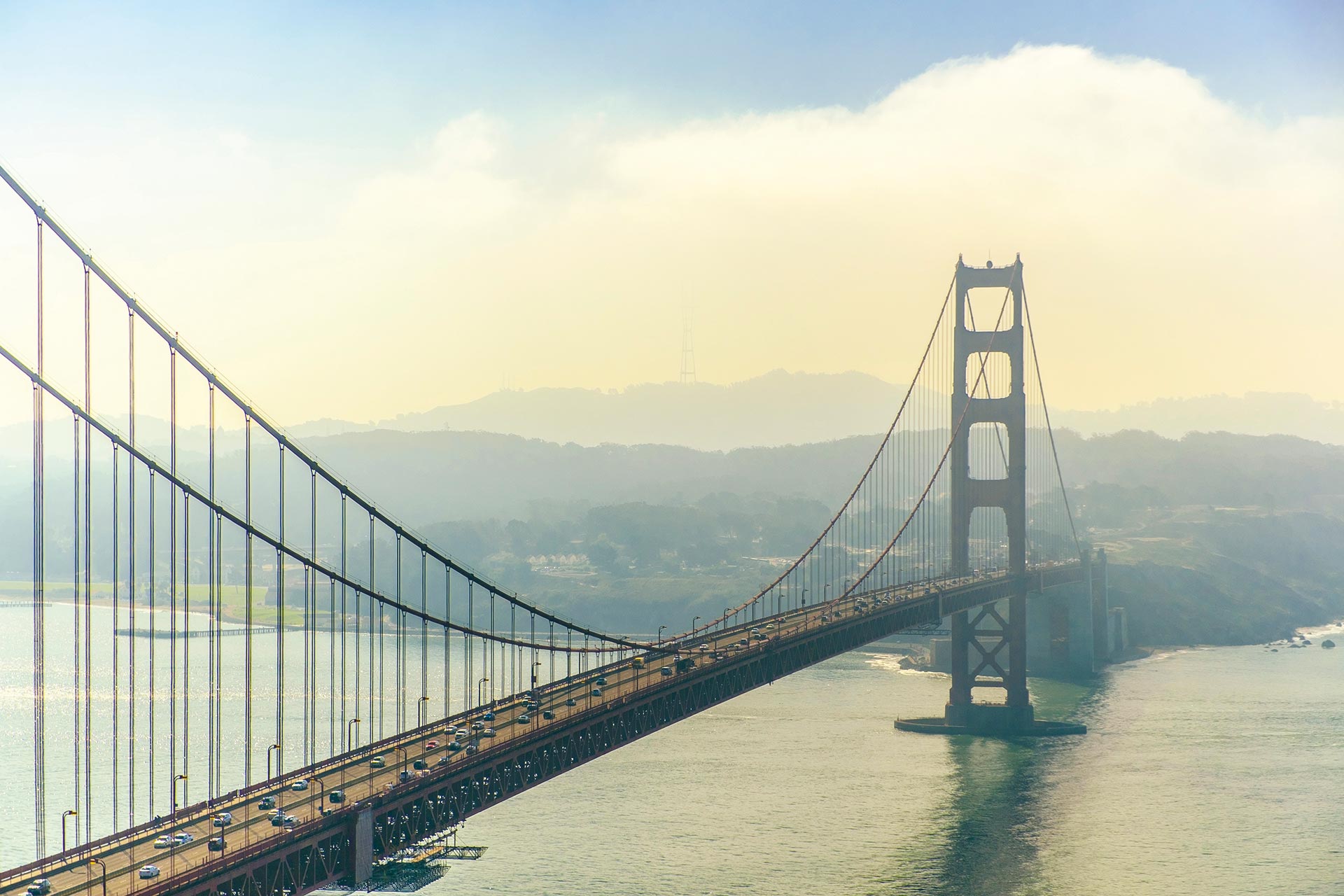 San Francisco Golden Gate Bridge Morning 1920x1280